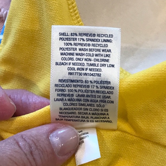 Target Family Collection Tropical Halter Swim Suit - Picture 9 of 9